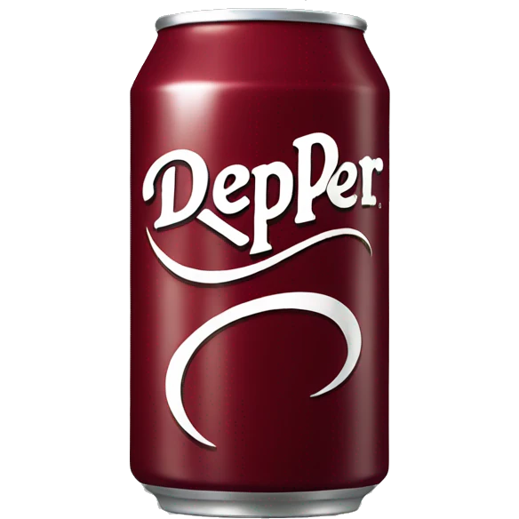 Dr Pepper can  emoji