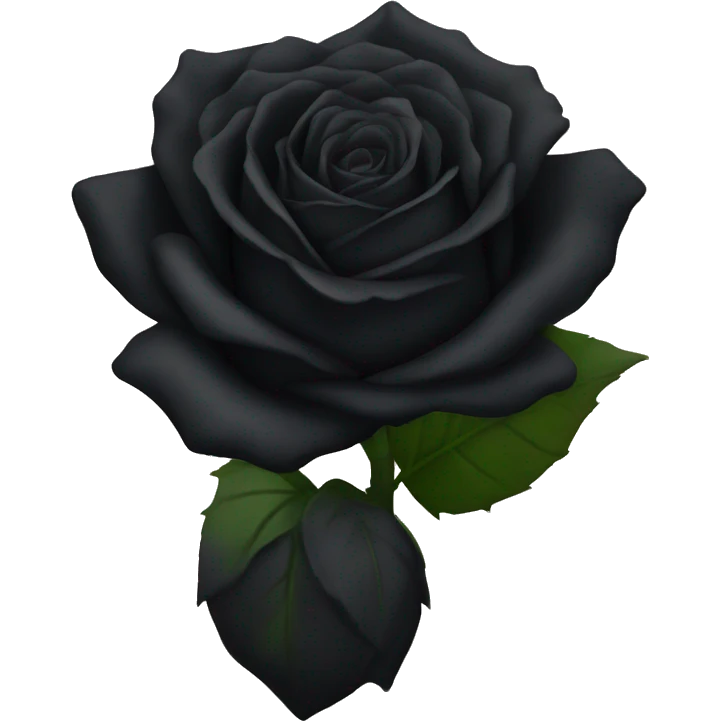 Black roses emoji