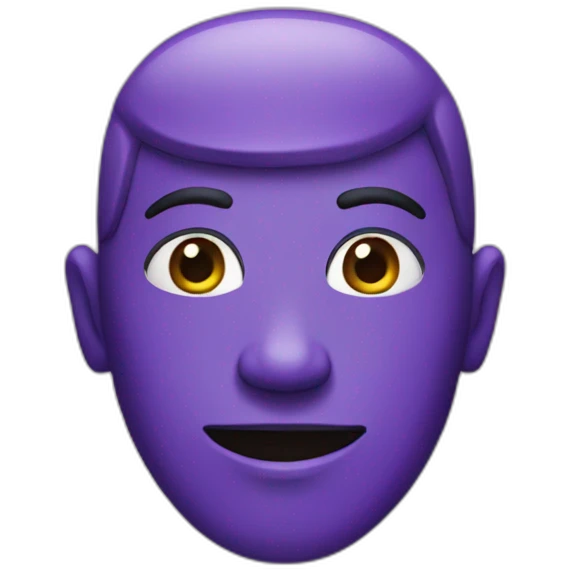 purple person emoji