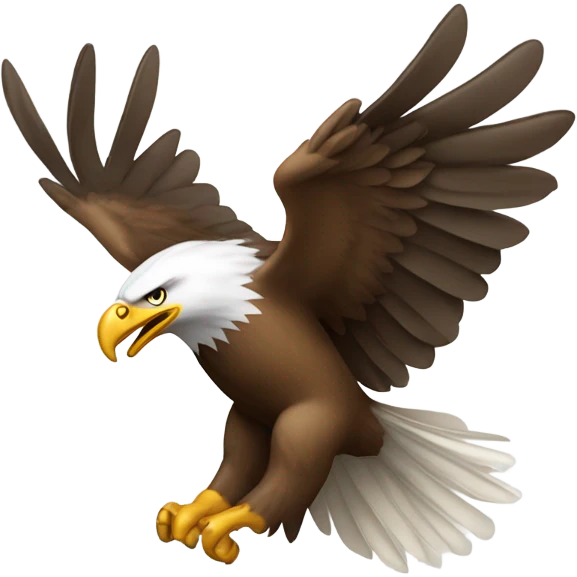 And Eagle going after an arrow head emoji