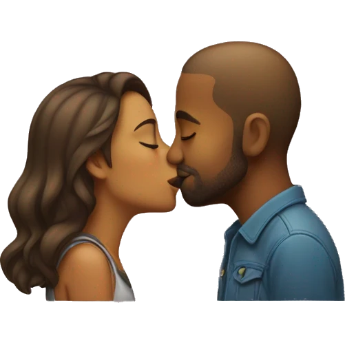 Kissing check emoji
