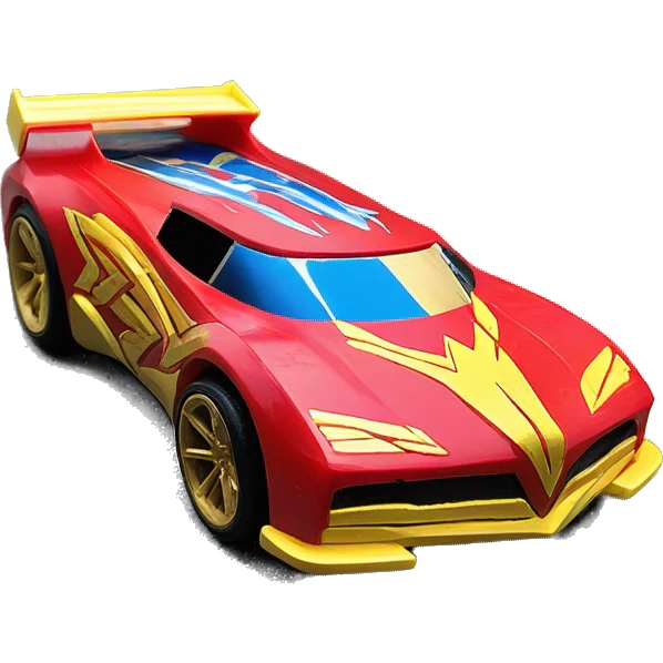 Side view Wonder Woman’s Supercar hot wheels rc car emoji