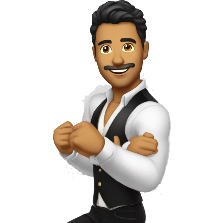 men dancer salsa casino emoji