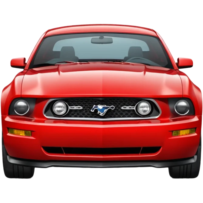 voiture mustang emoji