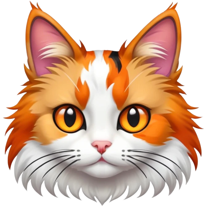 Calico cat emoji