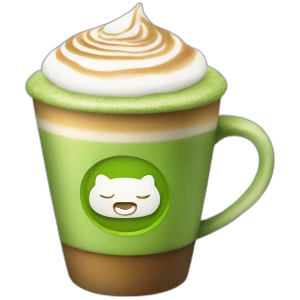 matcha capuccino latte emoji