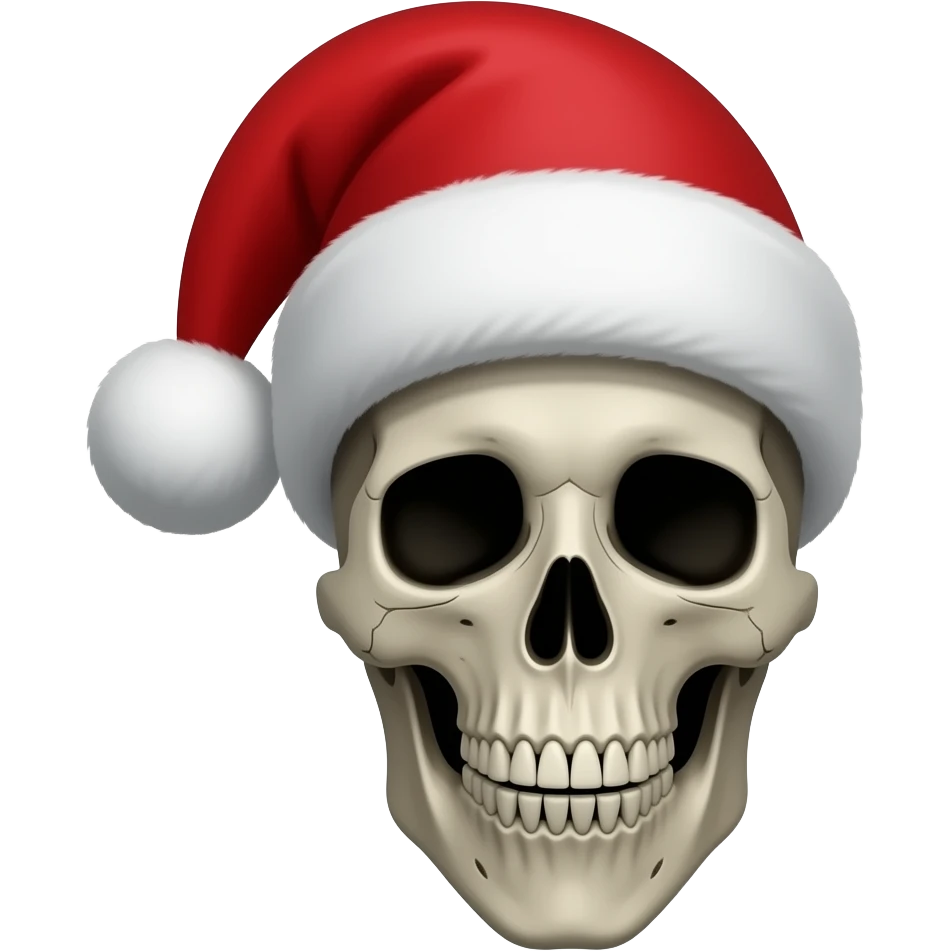 undead with Santa Hats emoji