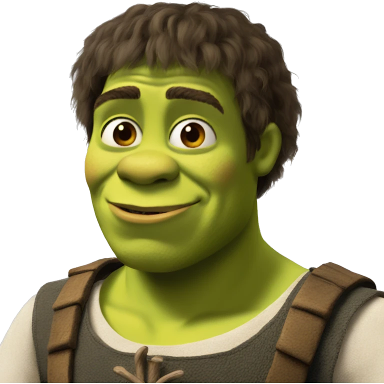 shrek shrek black emoji