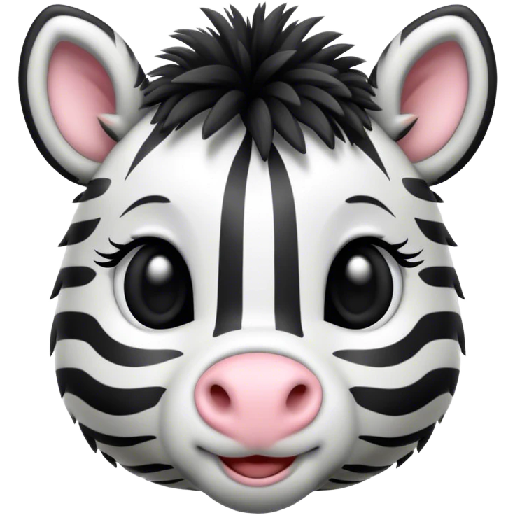 cute zebre emoji