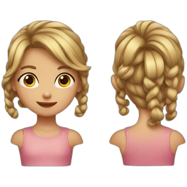 little girl emoji