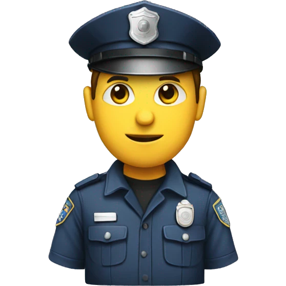 software engineer policeman emoji