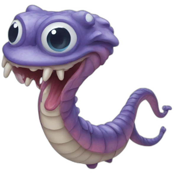 Orthworm emoji