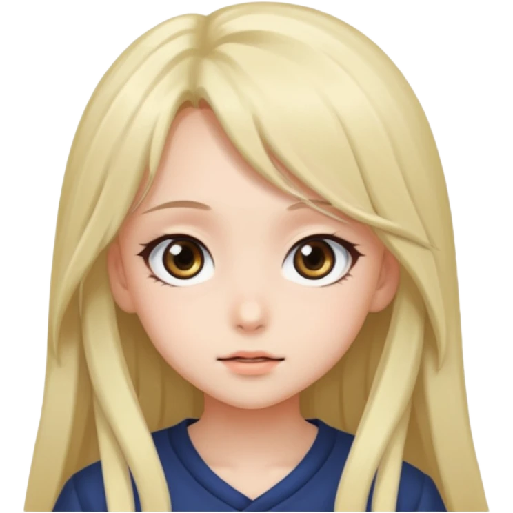 Anime girl emoji
