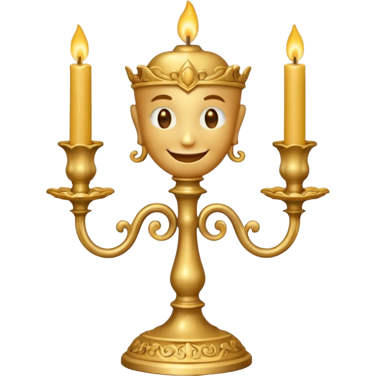 Character in Beauty and the Beast: Candlestick Lumia emoji