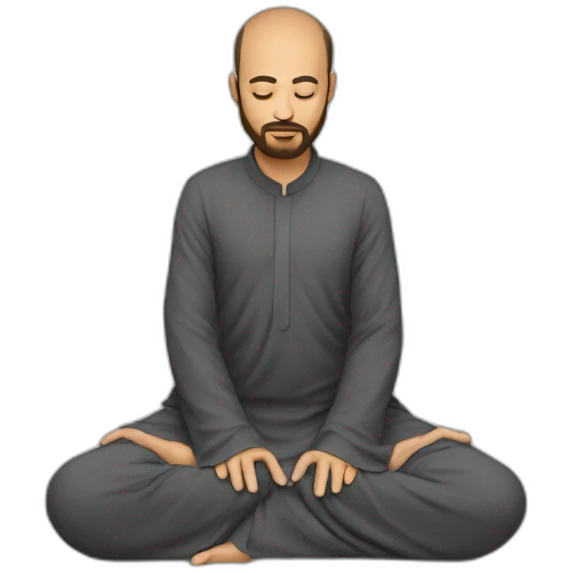 Sujud prayer islam emoji