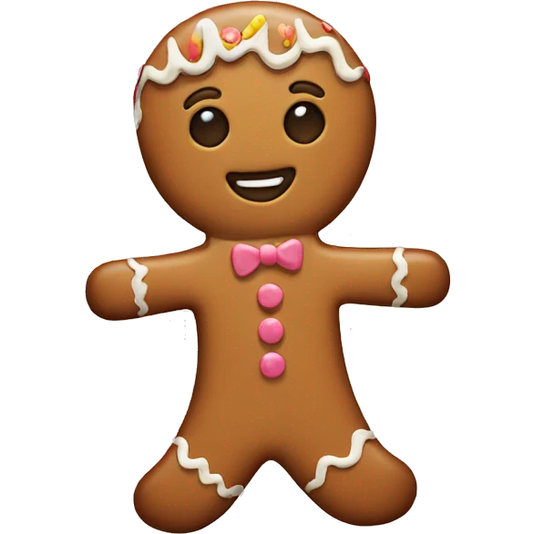 gingerbread emoji