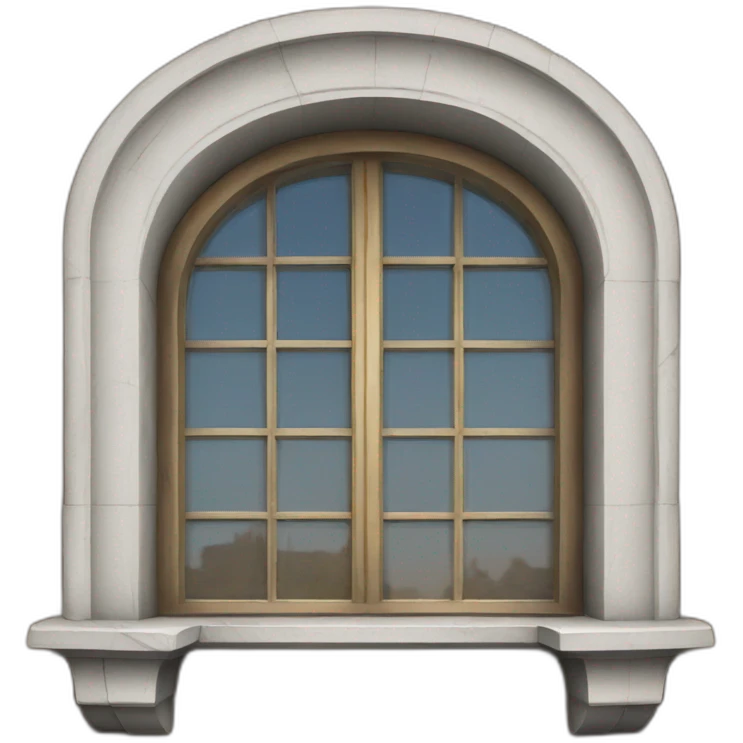 Old sculptural window emoji