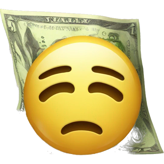 money with plank on it  emoji