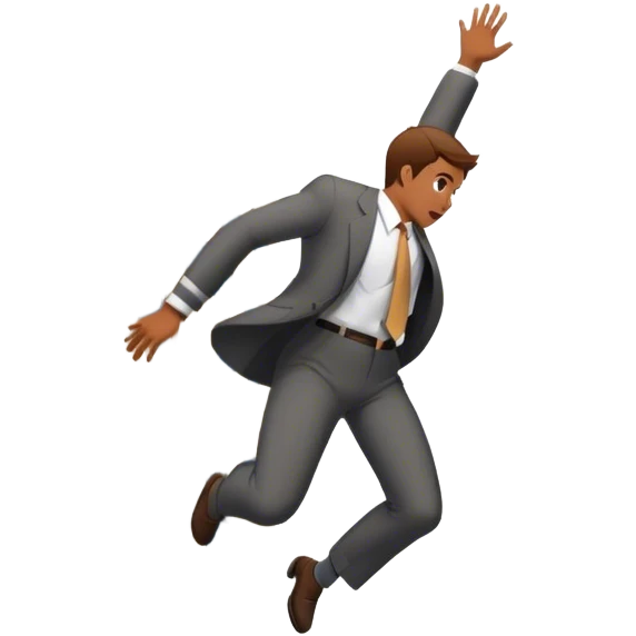 Fall from building  emoji