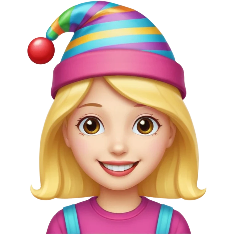 candy hatted girl emoji