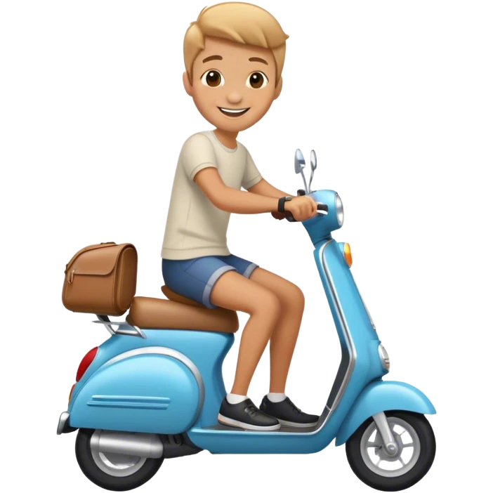riding a scooter emoji