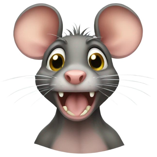 ugly stinky rat emoji
