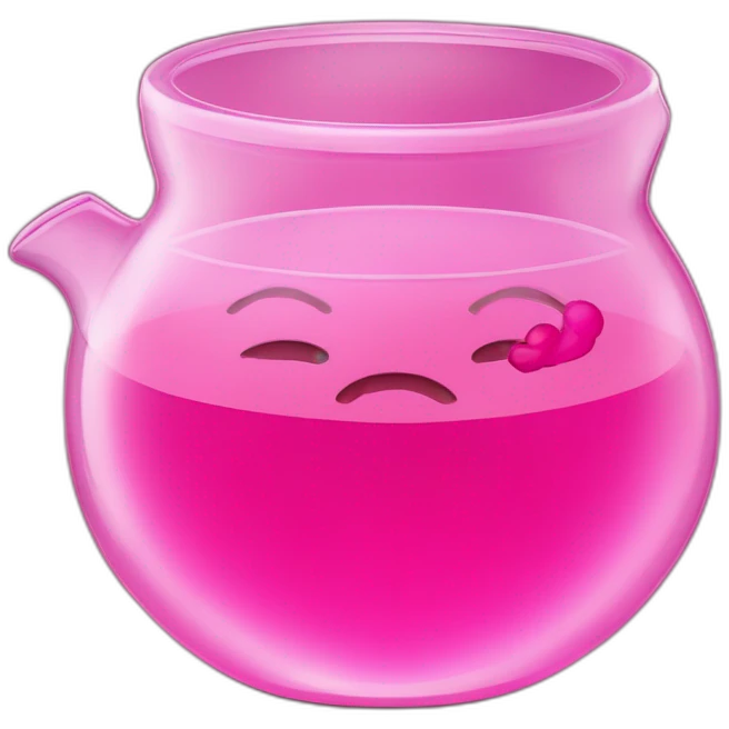the words "consent is like tea" in hot pink bubble case emoji