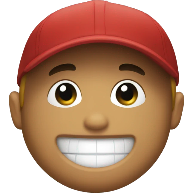 LOL baseball cap emoji emoji
