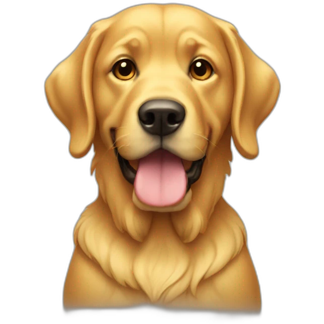 Golden emoji