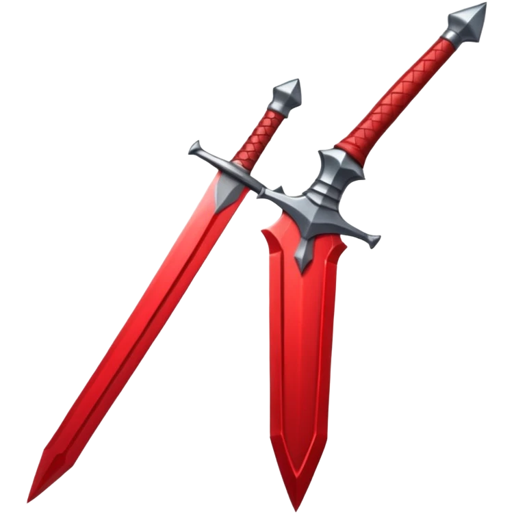 Make an discord emoji Icon with a red sword emoji
