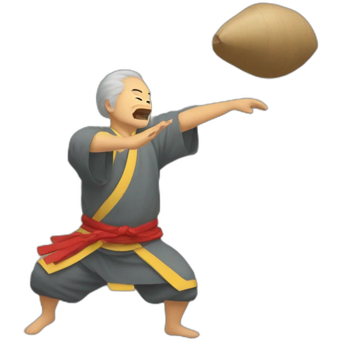 kutililin throwing a kienzan emoji