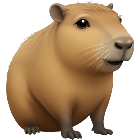 Capybara emoji