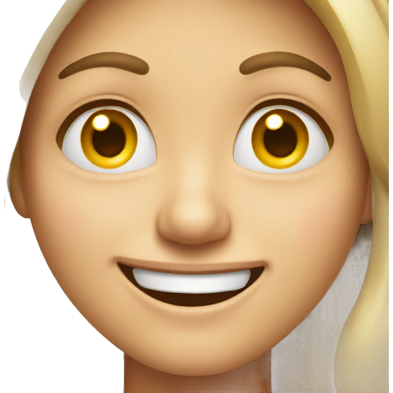 Winking emoji, but a little crazy emoji