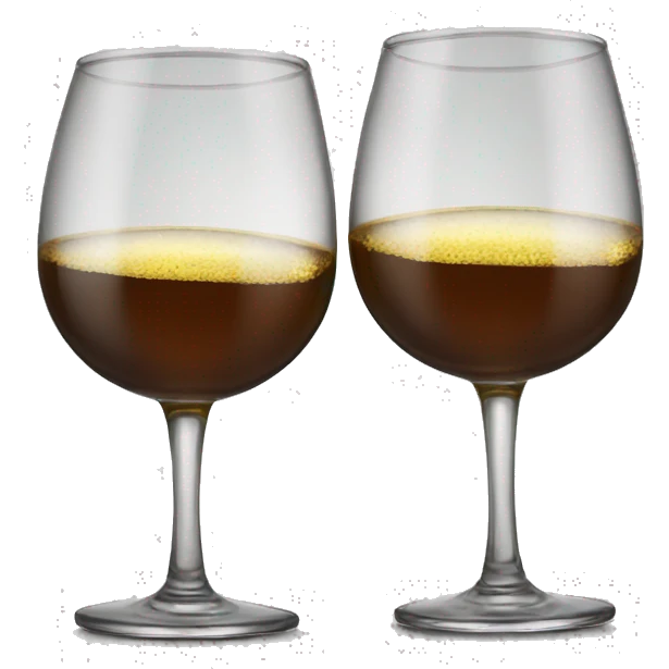 Alcohol glasses cheers emoji