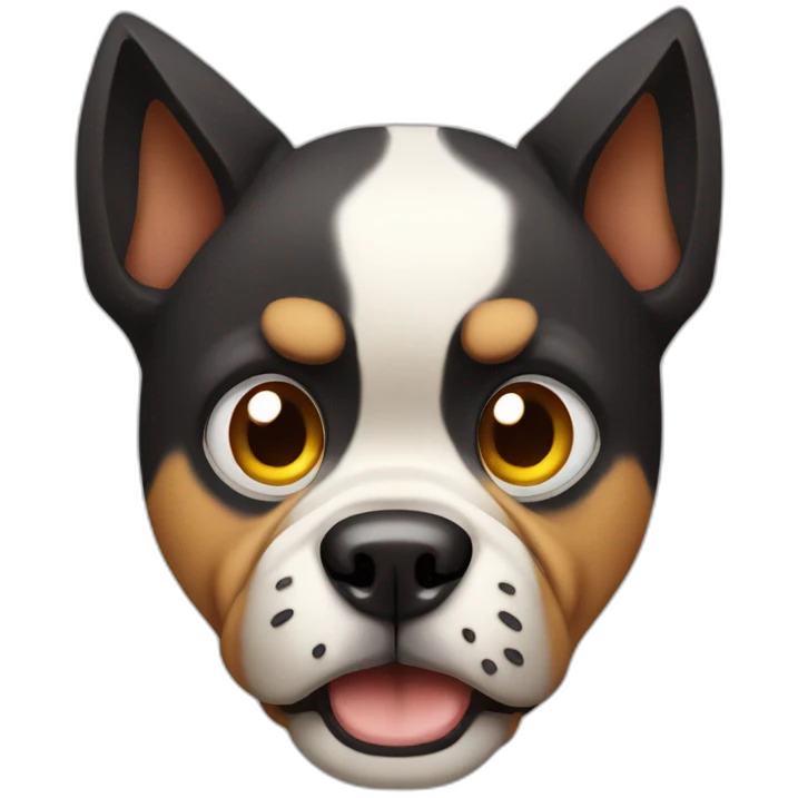 angry dog emoji