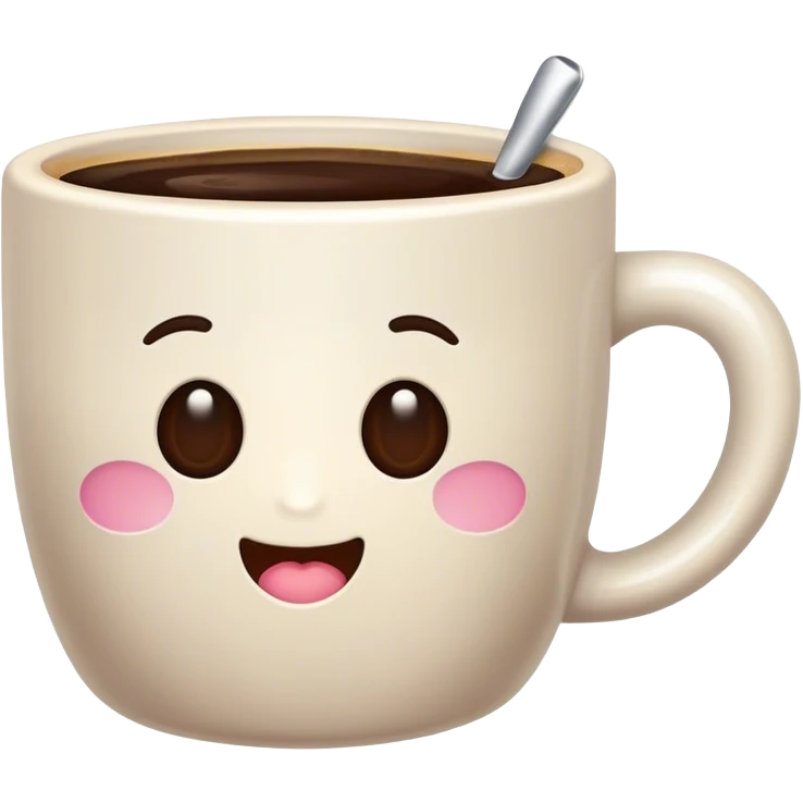 cute aesthetic coffee emoji