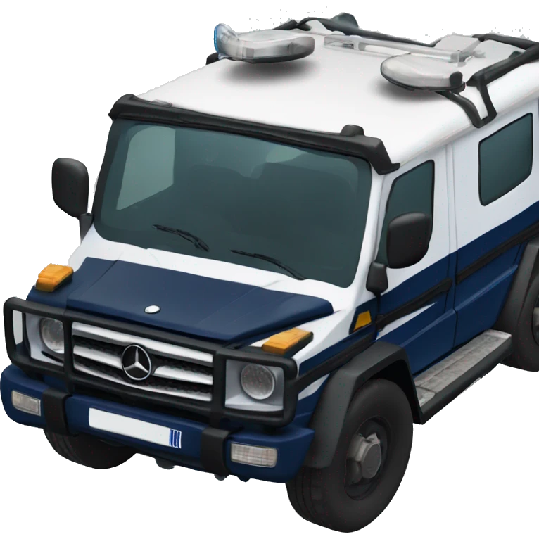 Gelendwagen police Mercedes  emoji