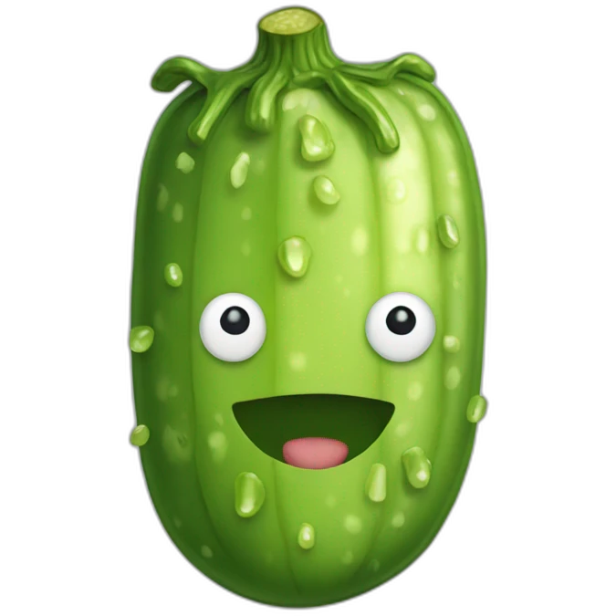 green-pickle emoji