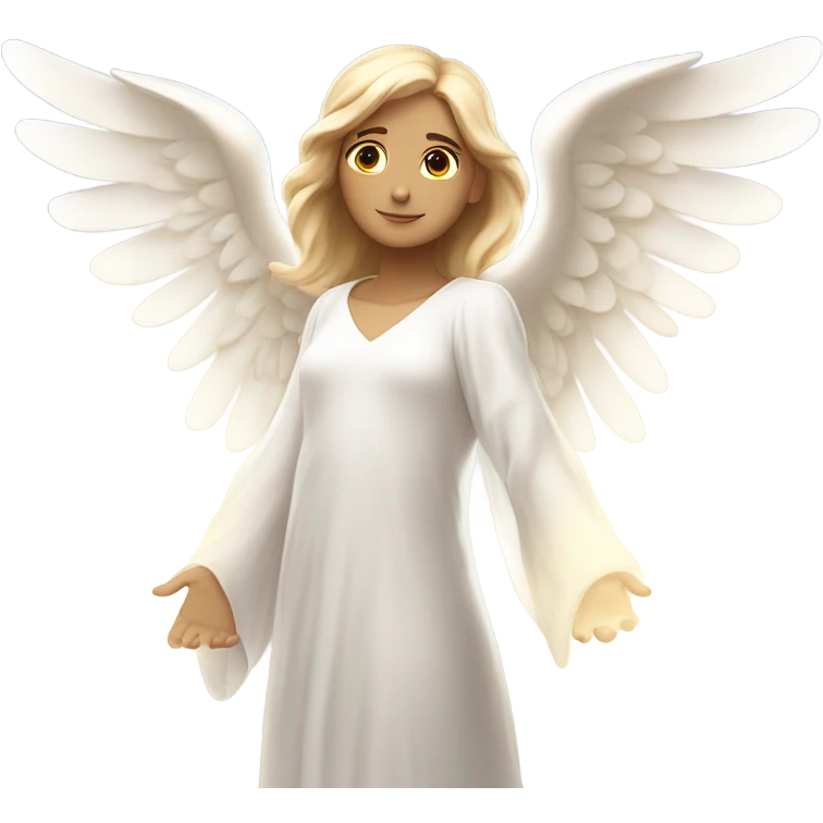 an angel  emoji