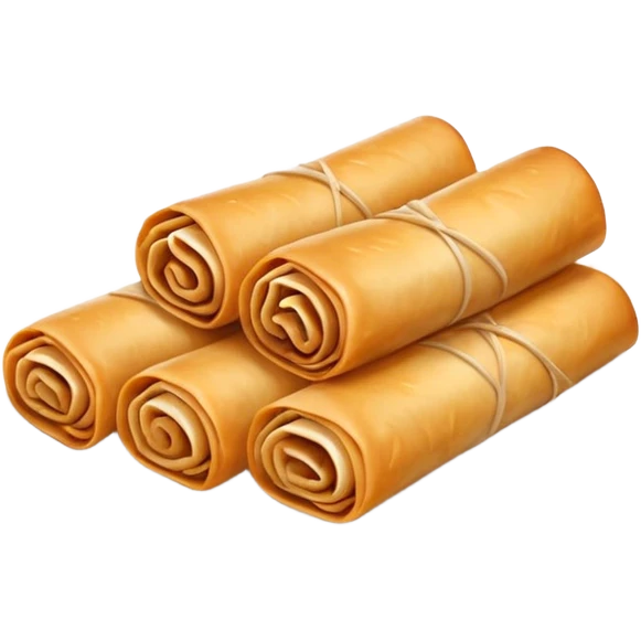 Spring rolls emoji