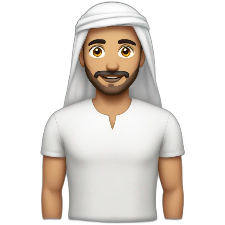 Gay Arab man emoji