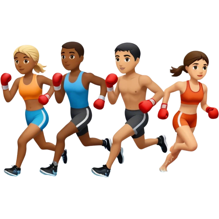 outdoor sports (running, hiking, swimming, boxing, etc) emoji