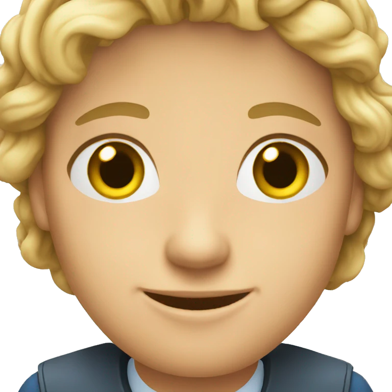 Swedish young professional, happy emoji