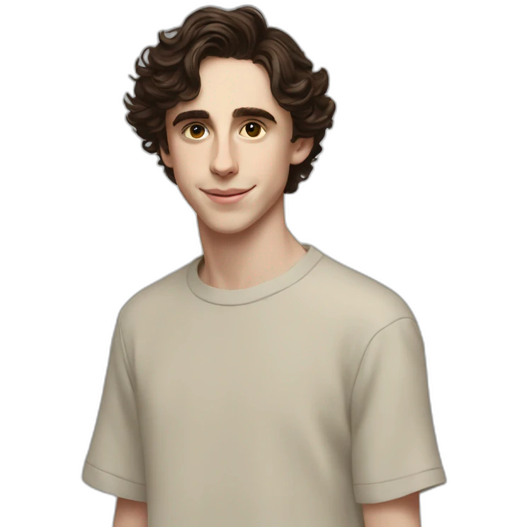 timothy chalamet emoji