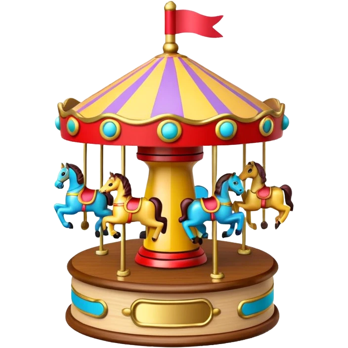 toy Carousel Music Box emoji