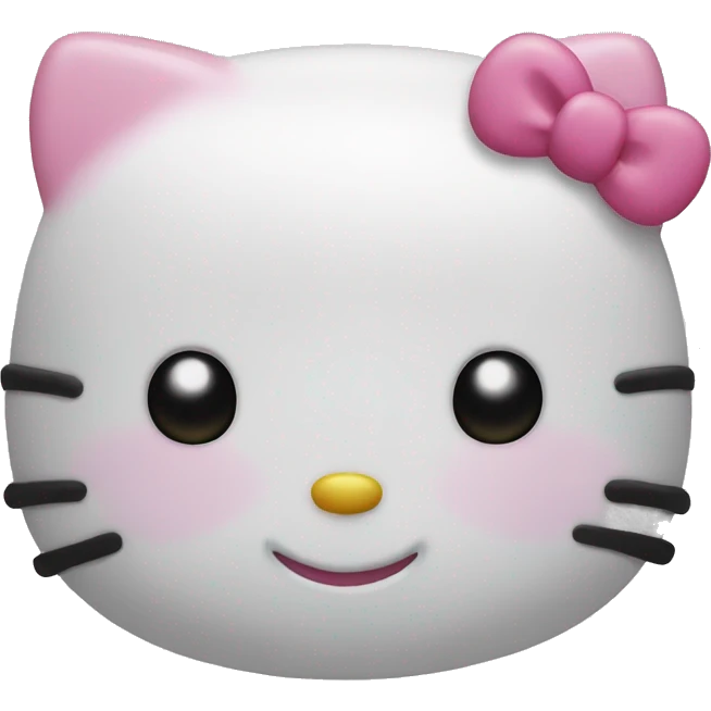 Hello kitty emoji