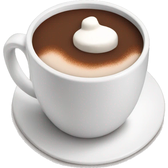 Hot chocolate emoji