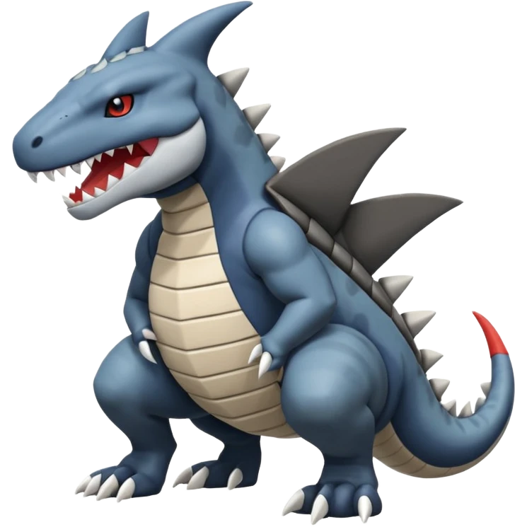 Amaura-Garchomp-Gabite-Aggron-Pokémon (full body) emoji