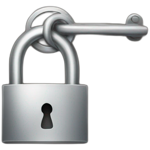 open lock emoji
