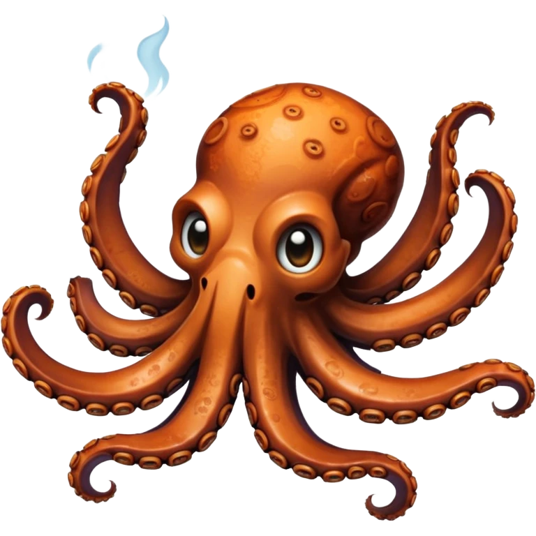 grilled octopus emoji